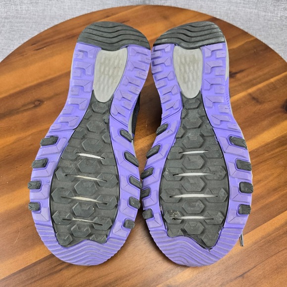 New Balance 410v8 Womens Trail Running Shoes Gray Purple WT410LQ8 Size 10 - Picture 6 of 13